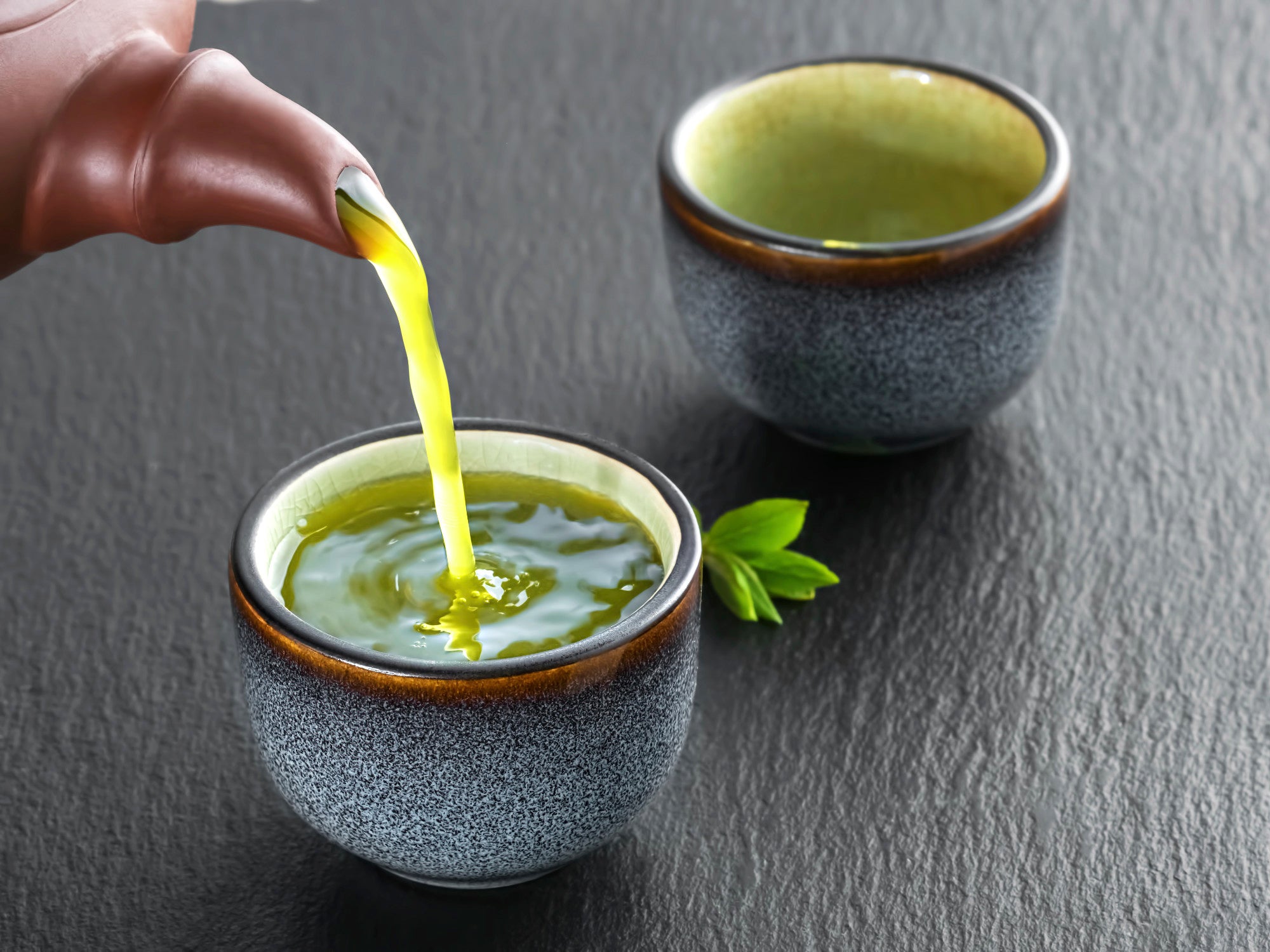 Gyokuro tea: green tea leaves similar to Matcha