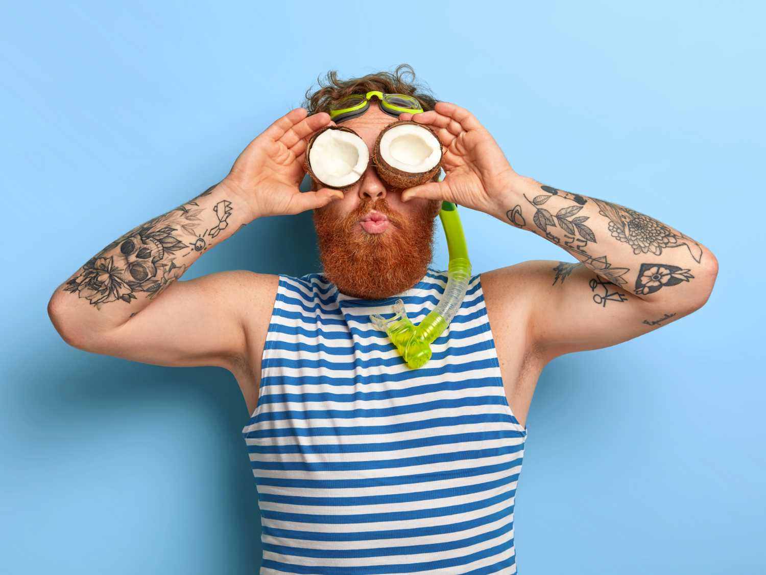 Coconut oil for freshly made tattoos