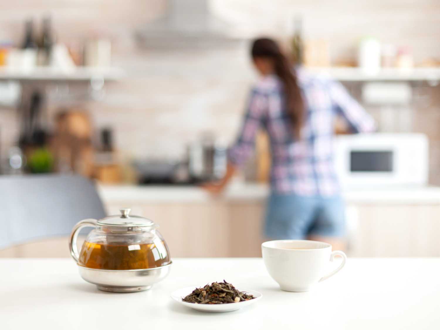 Drink green tea for breakfast, because it's good for you