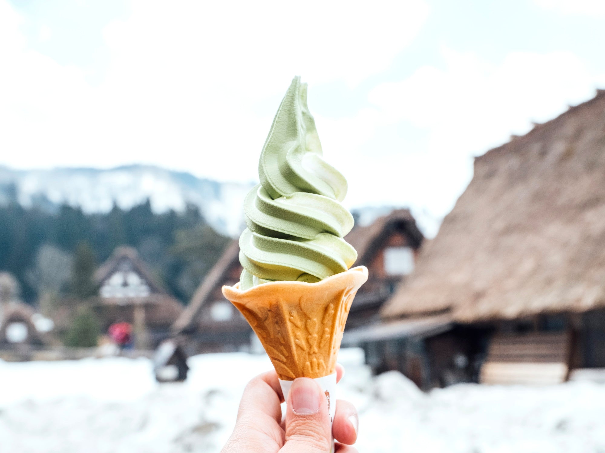 Creamy and refreshing Matcha Green Tea Ice Cream