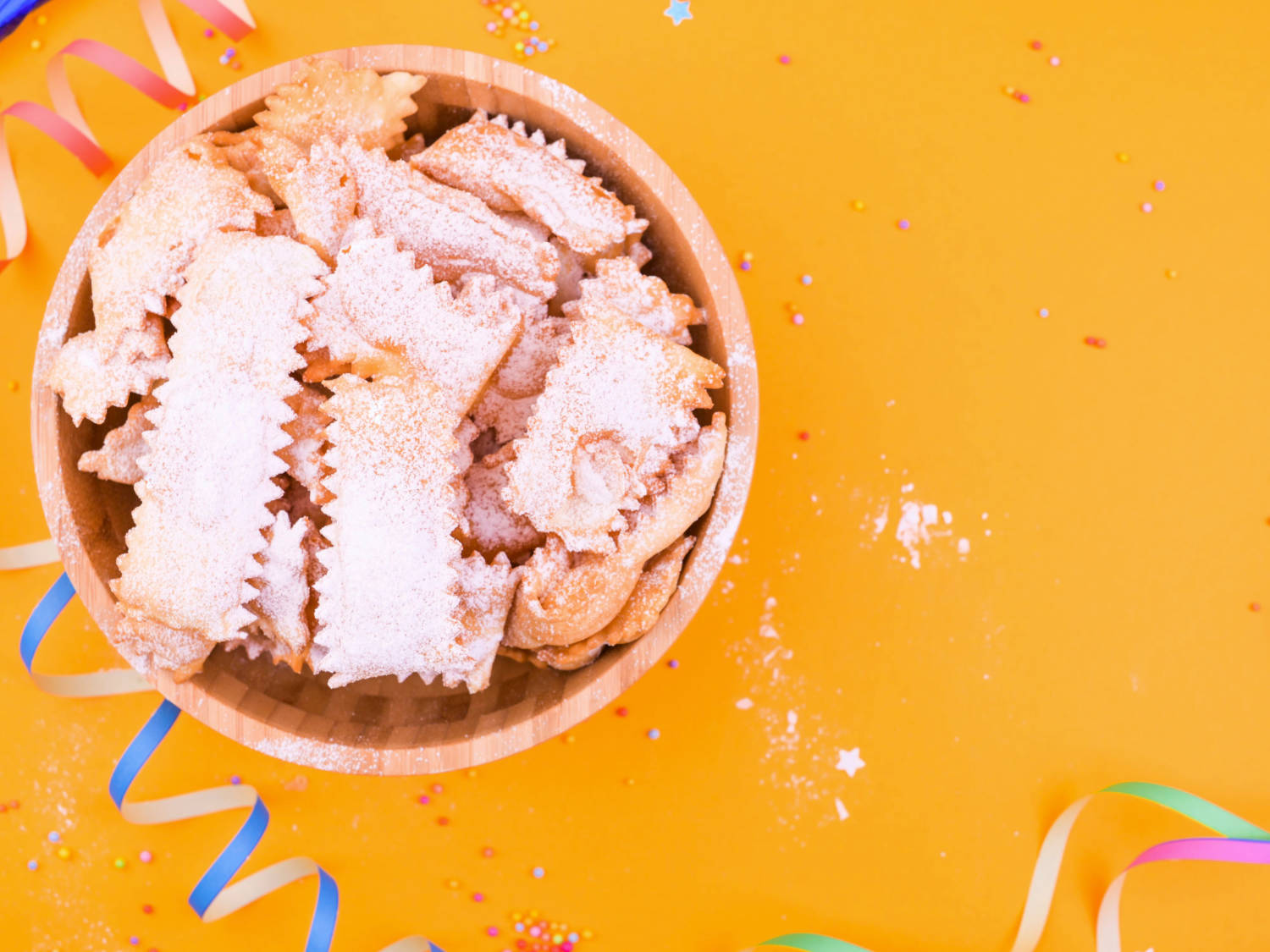 Frappe with Coconut Oil: the carnival recipe to be fried or baked