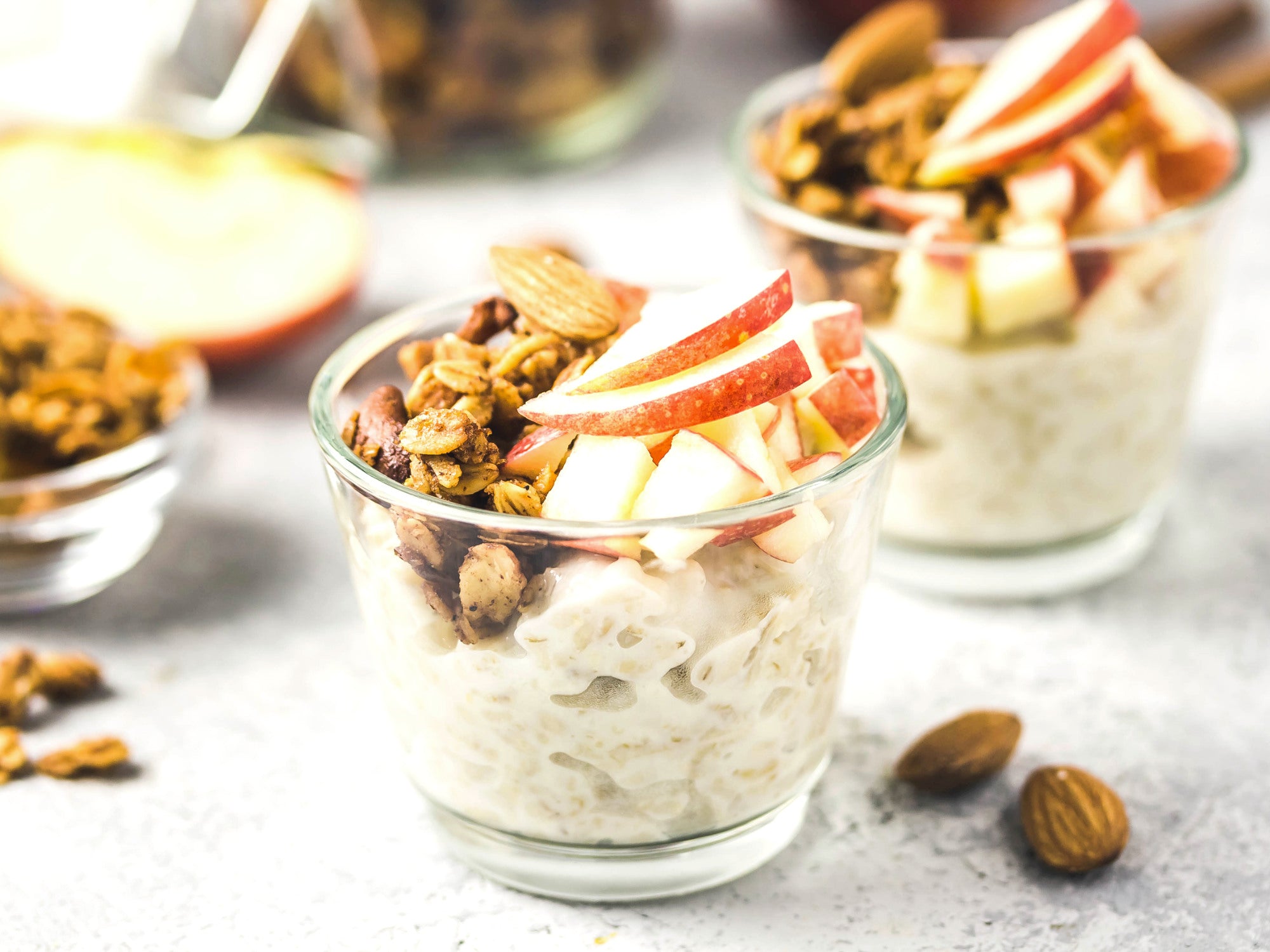 Psyllium overnight oat for a super breakfast