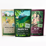Pro Starter Kit Premium Matcha + Açaí Powder + Psyllium Husk