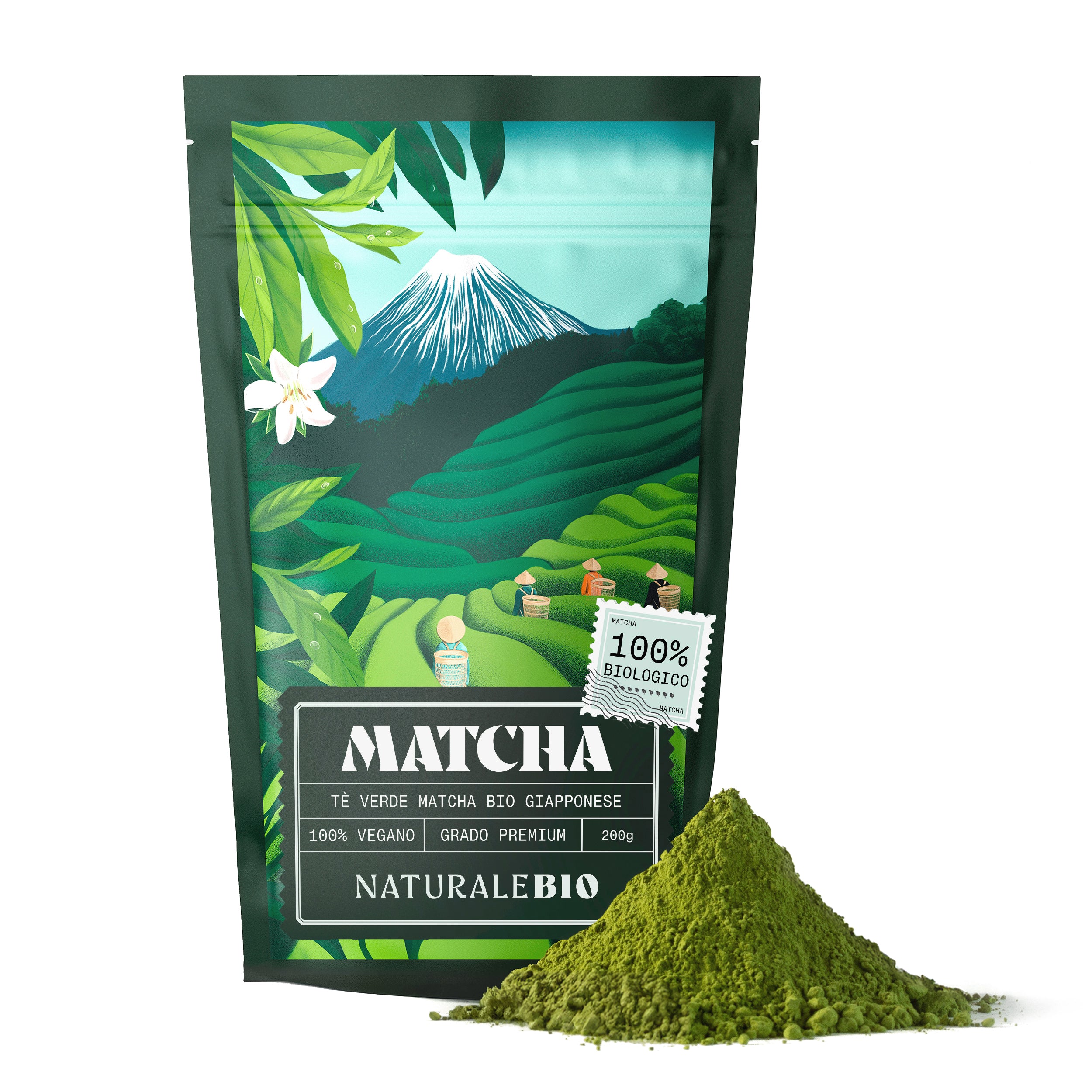 Premium Grade Organic Matcha Green Tea Powder
