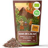 Raw organic cocoa nibs