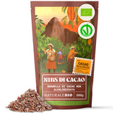Raw organic cocoa nibs