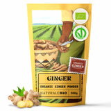NaturaleBio Zenzero Biologico in Polvere Puro al 100%.