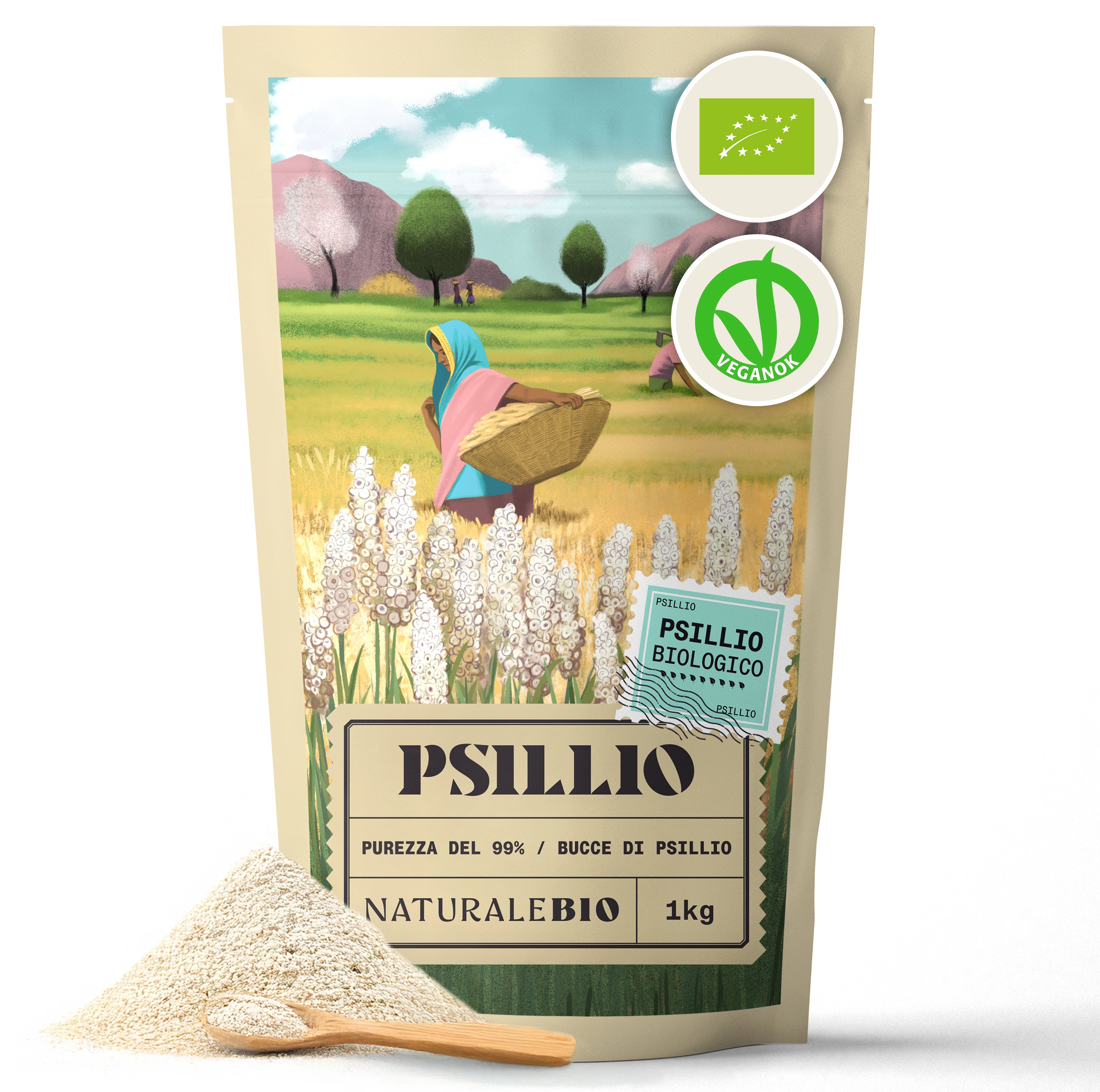 Organic Psyllium Husk Powder
