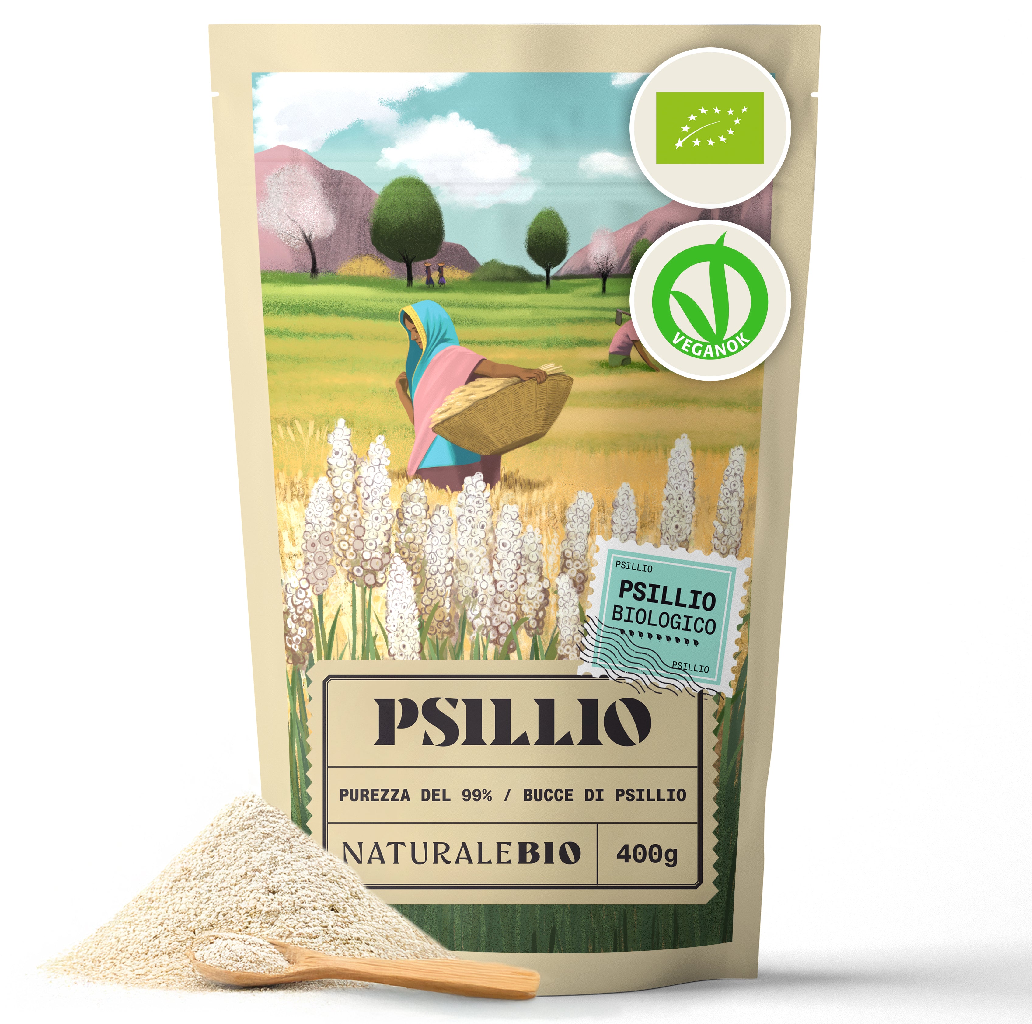 Organic Psyllium Husk Powder