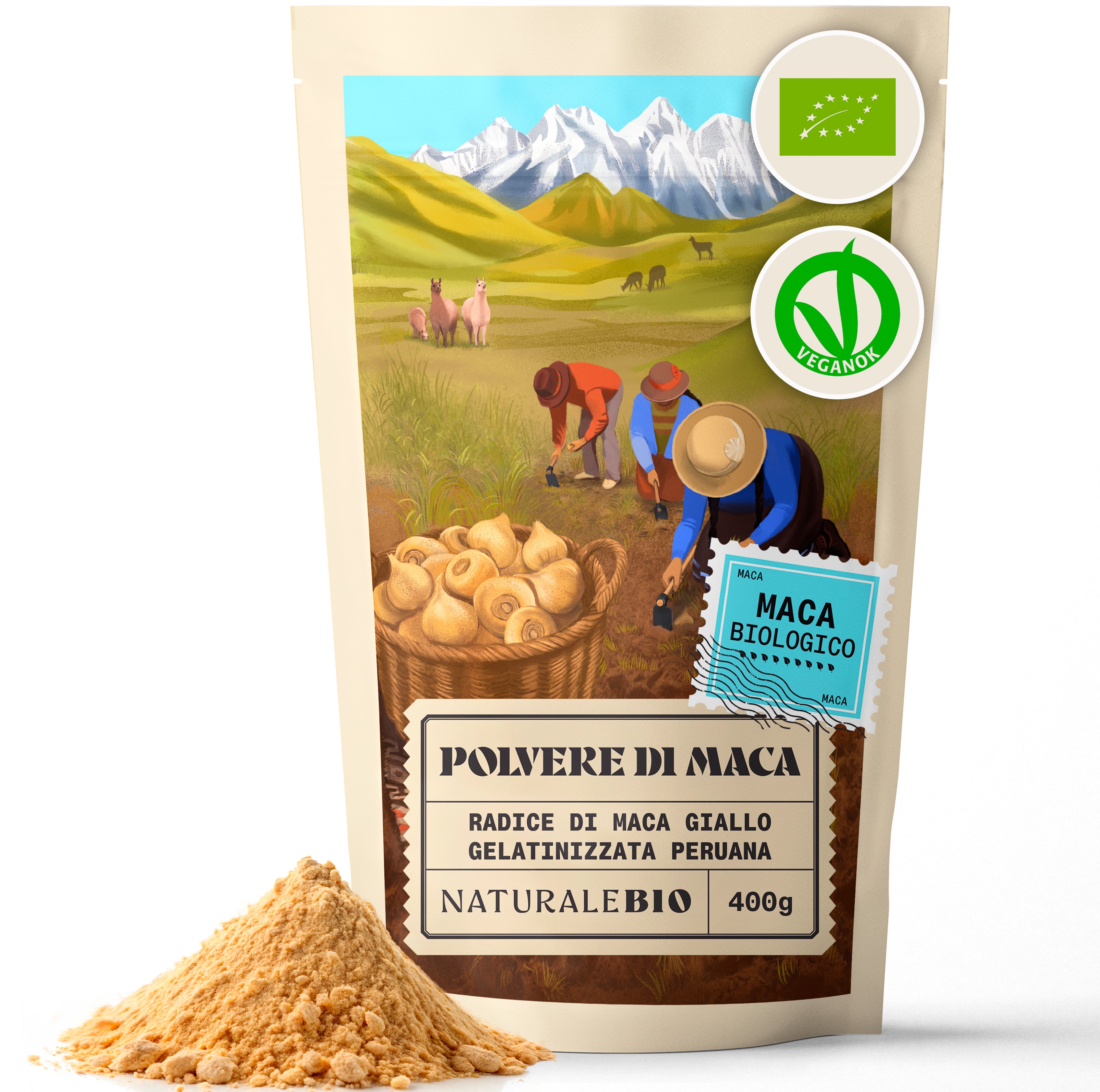 Organic Peruvian Maca Powder