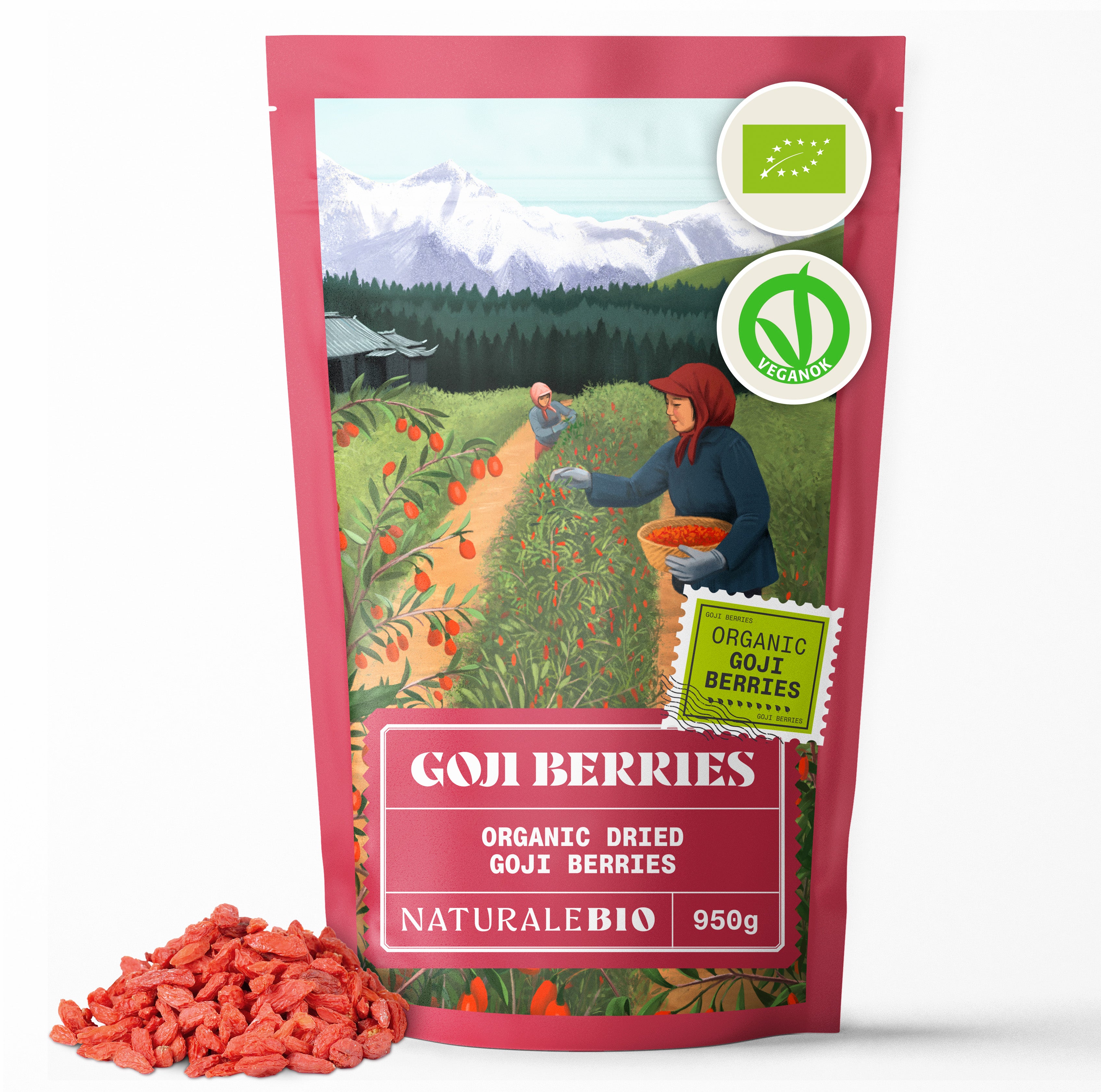 Organic Dried Goji Berries – NaturaleBio