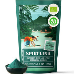 Polvere di alga Spirulina biologica