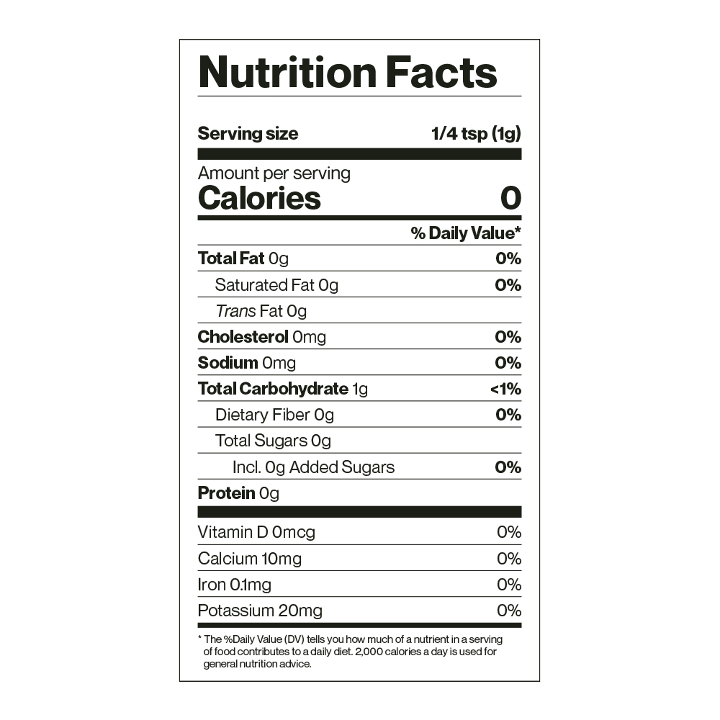 Nutritional Information