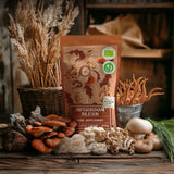 Miscela di funghi in polvere