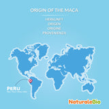 Organic Peruvian Maca in 500mg Capsules. 180 Capsules