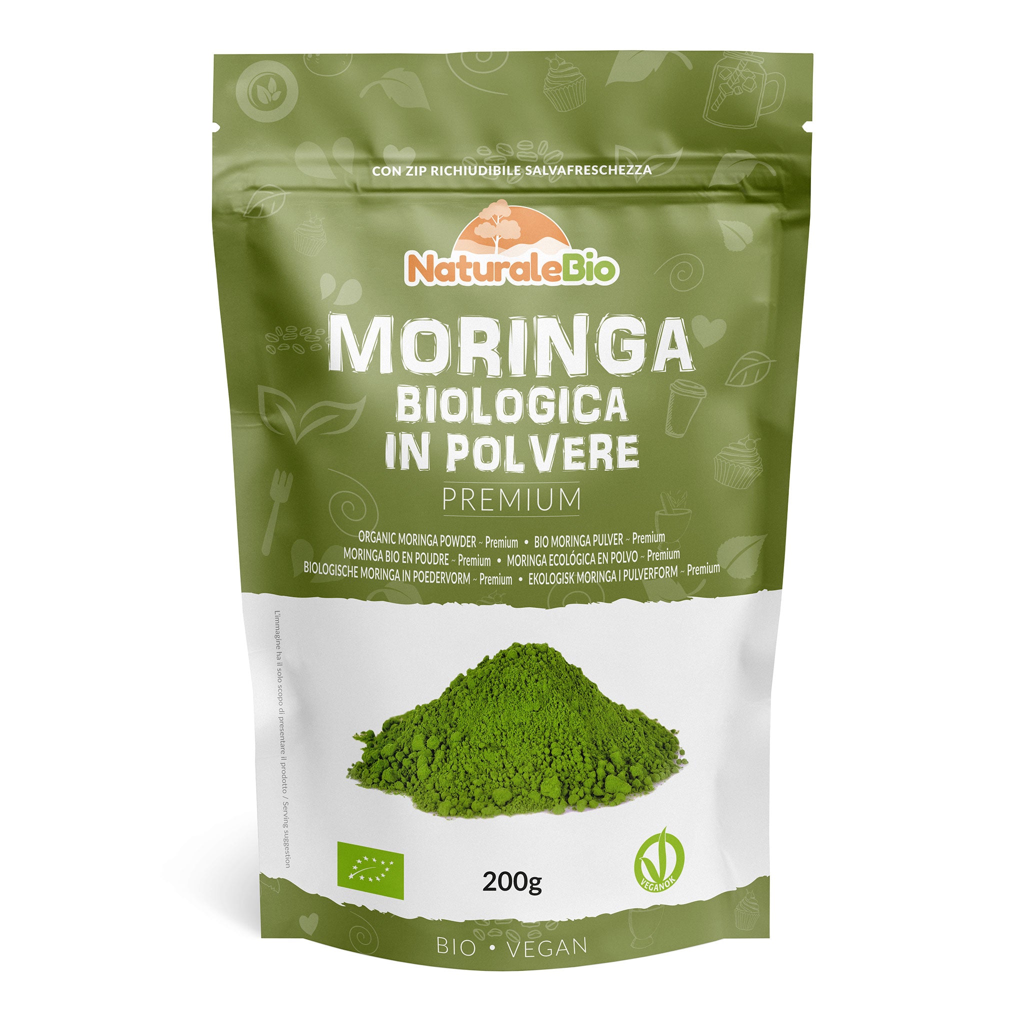 Moringa Oleifera Organic Powder