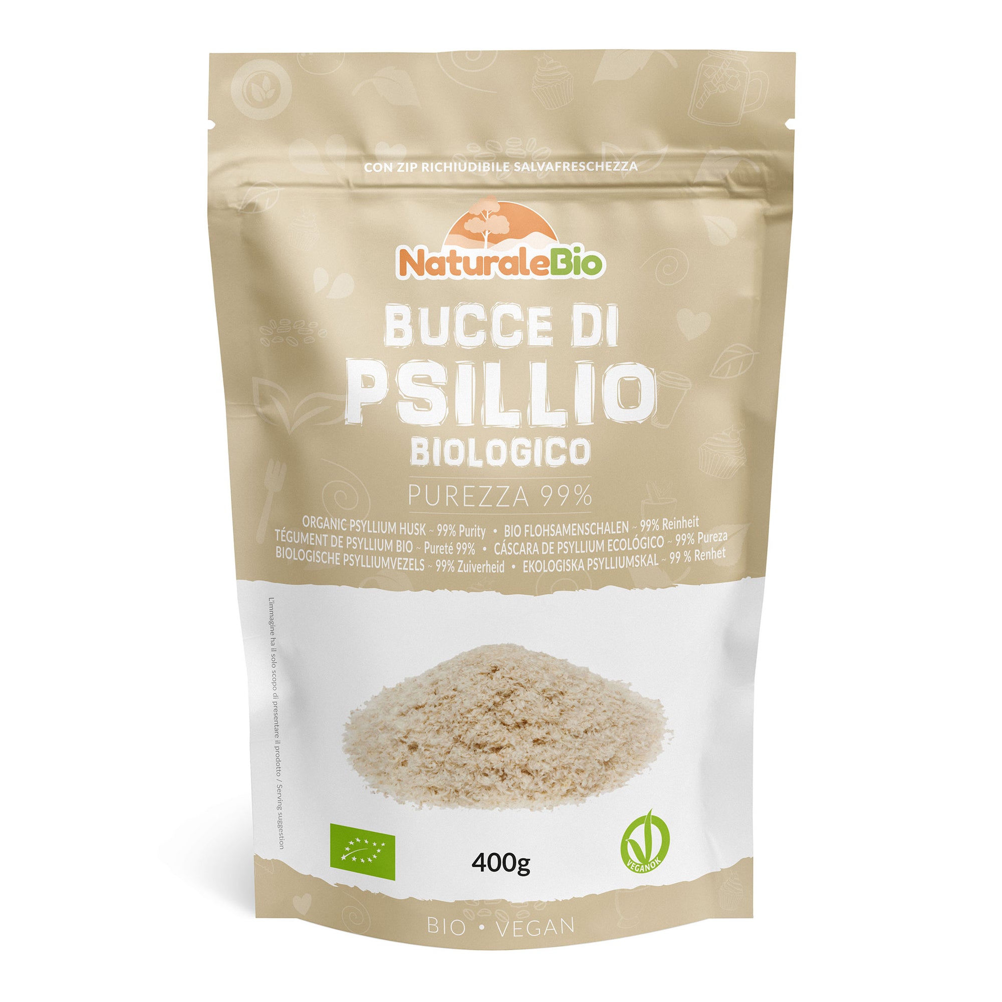 Organic Psyllium Peels Powder